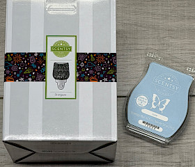 Scentsy Stargaze Mini Warmer + Luna Scentsy Bar
