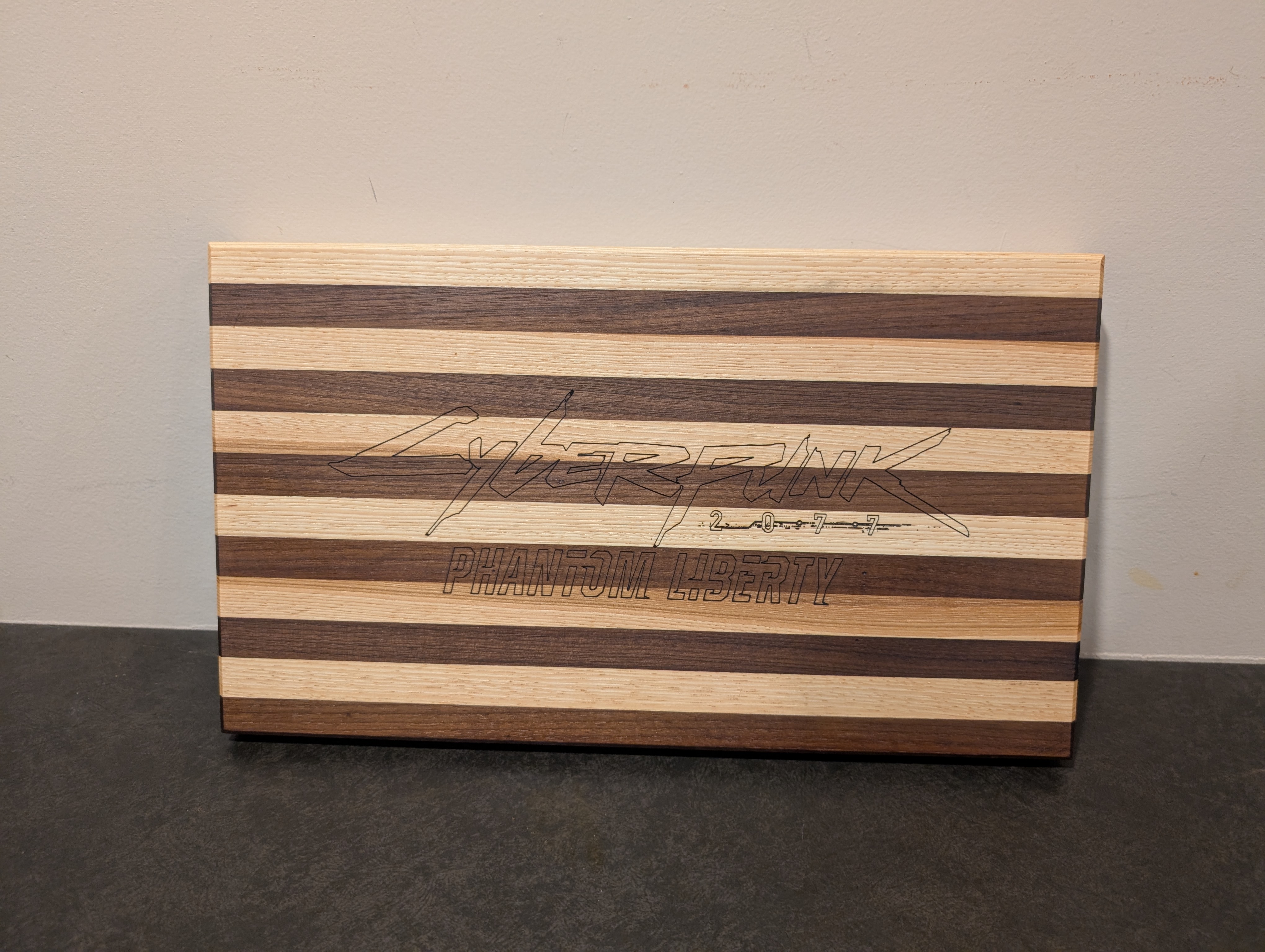 Cyberpunk Cutting Board