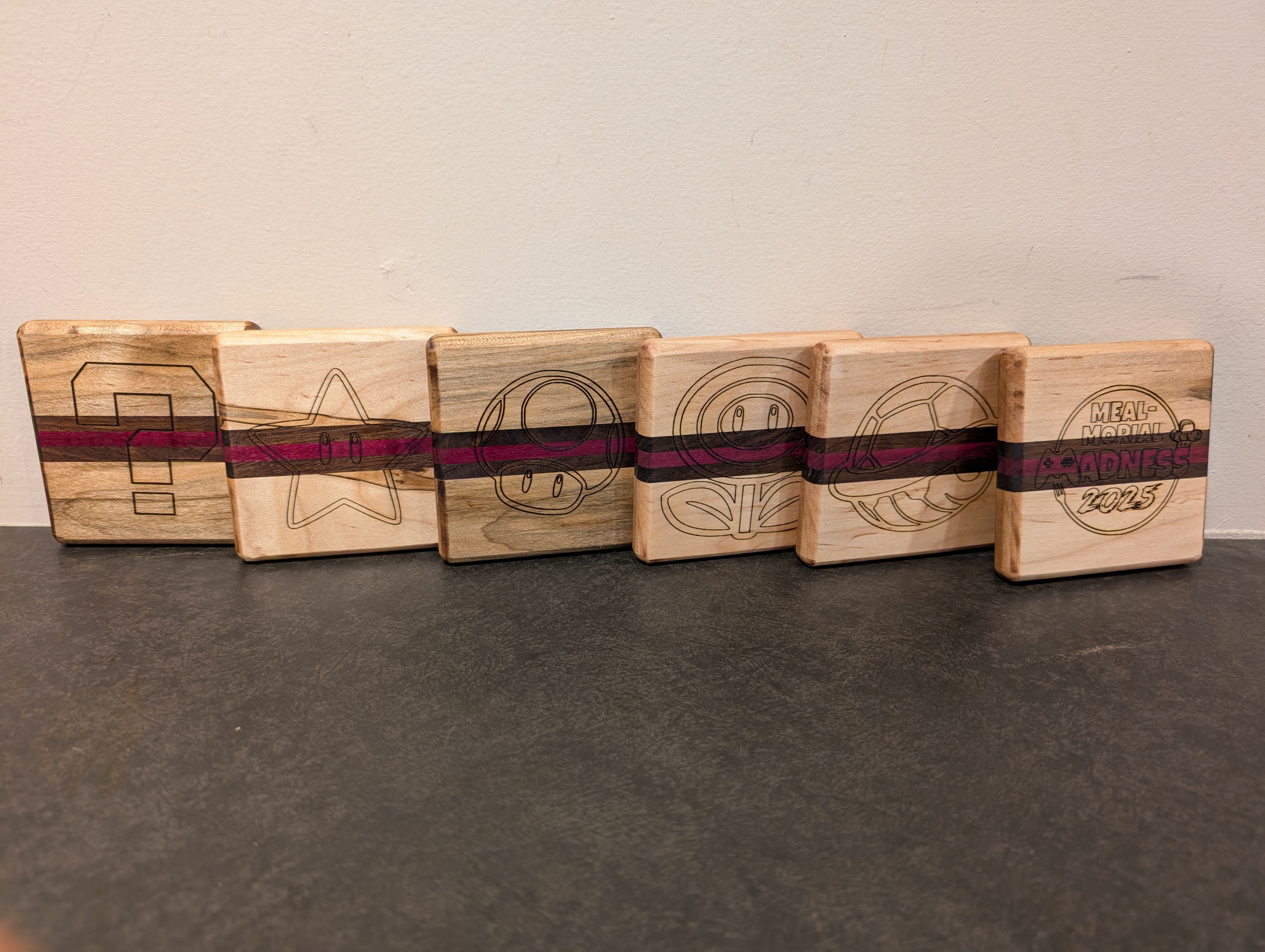Mario Coaster Set