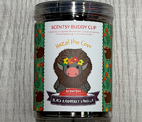 Hazel the Cow Scentsy Buddy Clip